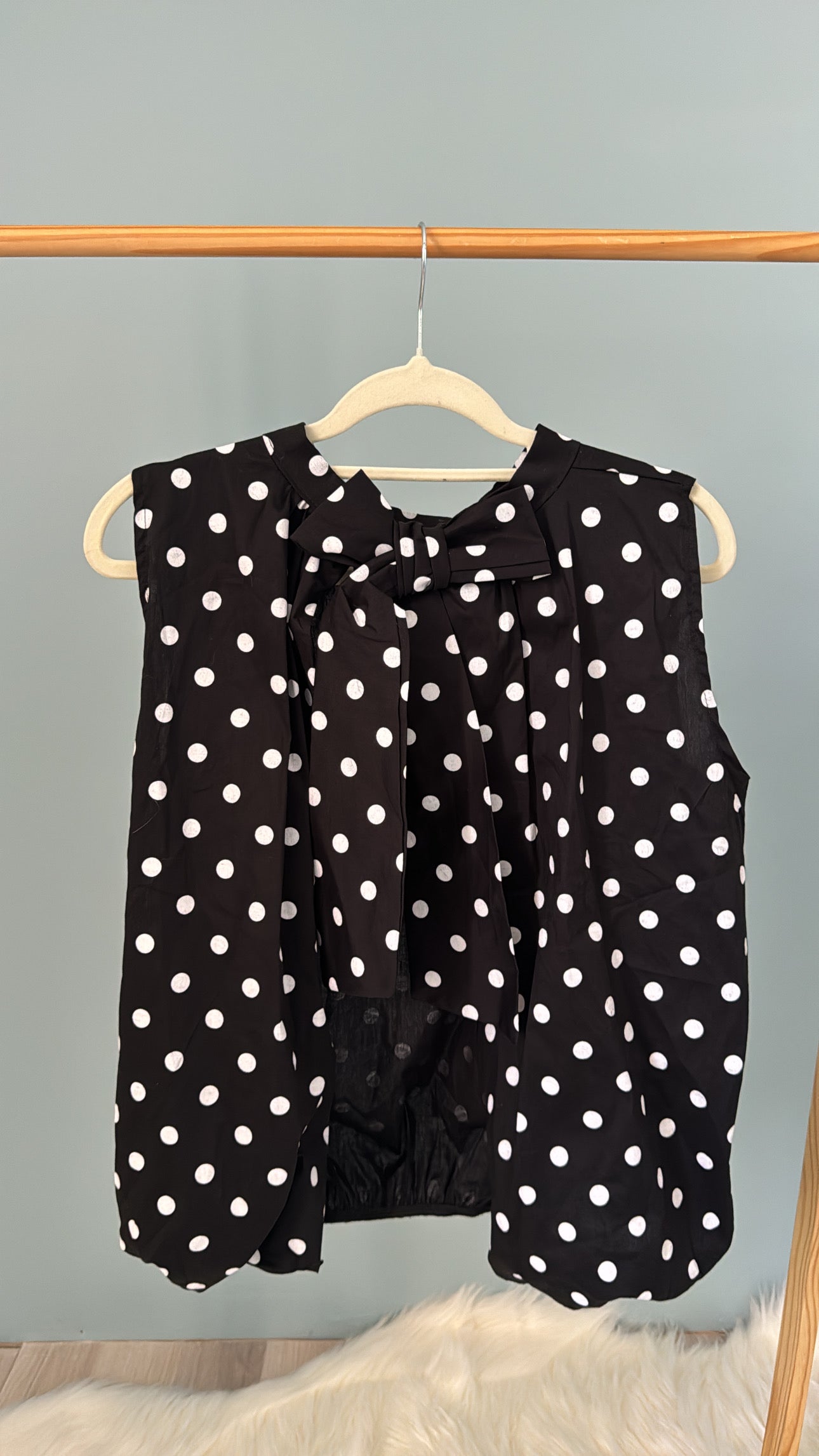 Top Léonie à Pois